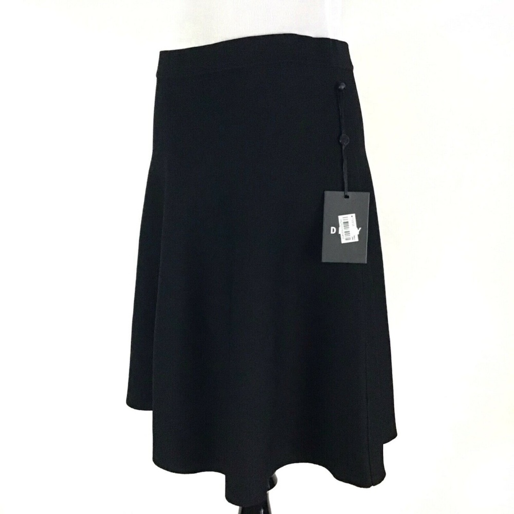 DKNY Flared Mini Skirt Thick Stretchy Medium NWT! - Picture 3 of 5